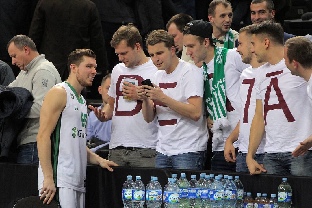 Eurolyga: „Žalgiris“ – „Darüşşafaka“ 80:83