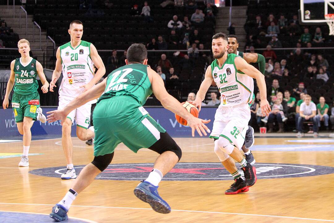 LKL: „Žalgiris“ – „Dzūkija“ 72:60