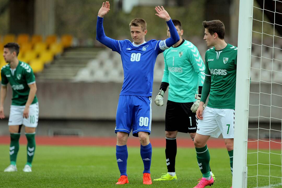 A lyga: „Kauno Žalgiris“ – „Jonava“ 1:3