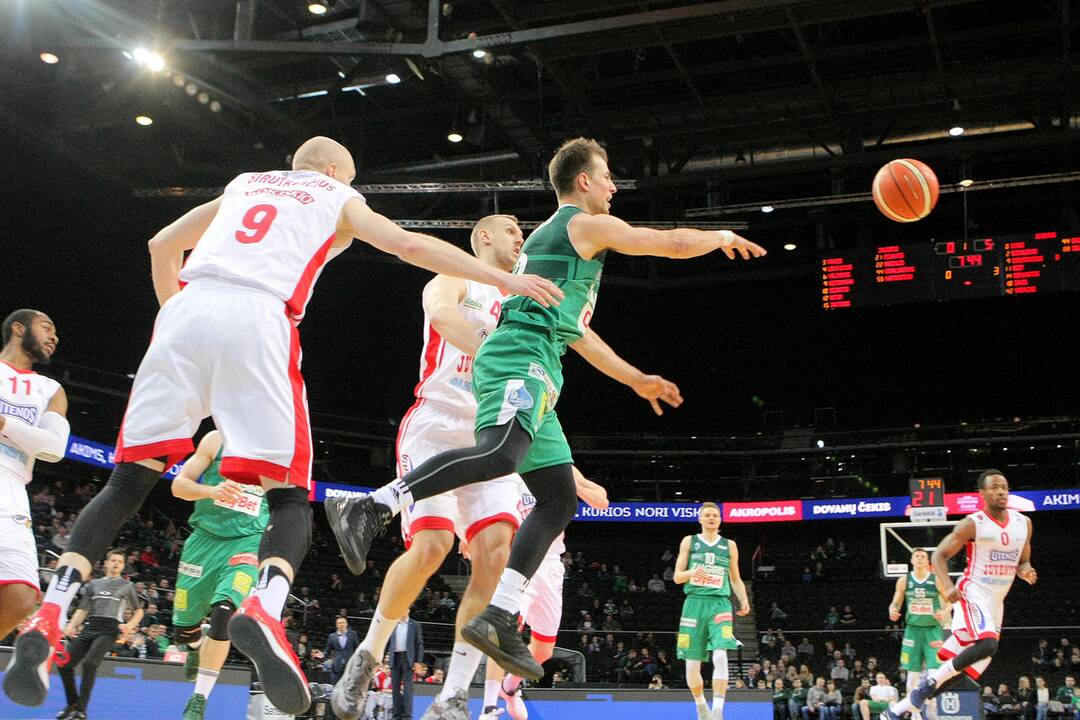 LKL: „Žalgiris“ – „Juventus“ 90:76
