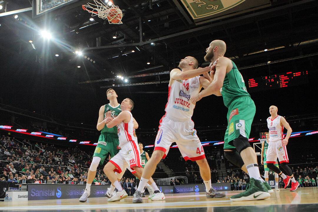 LKL: „Žalgiris“ – „Juventus“ 90:76