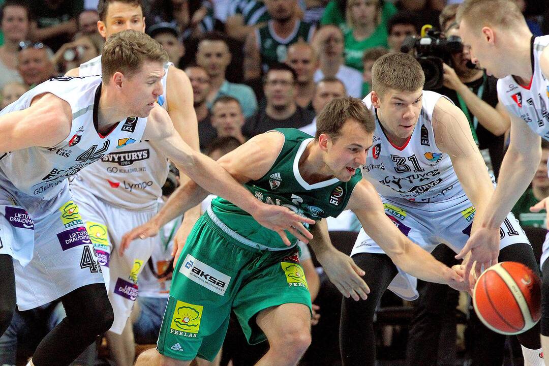 LKL finalas: „Žalgiris“ – „Lietuvos rytas“ 96:83