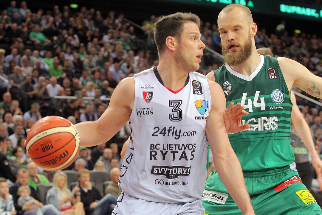 LKL: „Žalgiris“ – „Lietuvos rytas“ 77:66