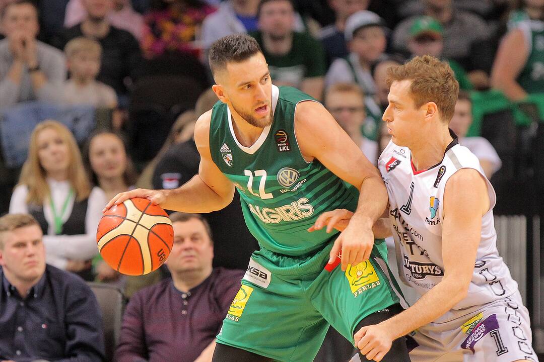 LKL: „Žalgiris“ – „Lietuvos rytas“ 77:66