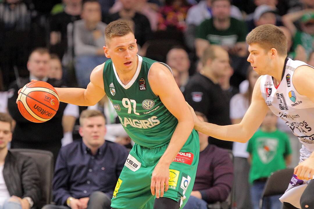 LKL: „Žalgiris“ – „Lietuvos rytas“ 77:66