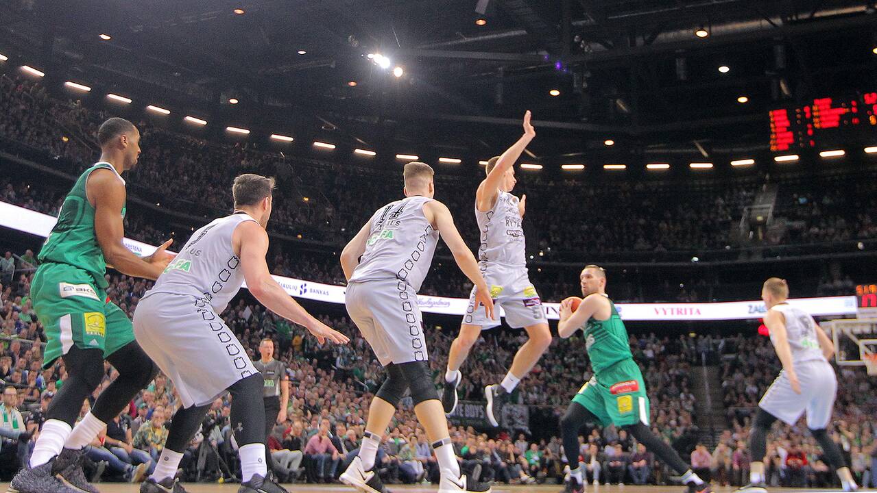 LKL: „Žalgiris“ – „Lietuvos rytas“ 77:66