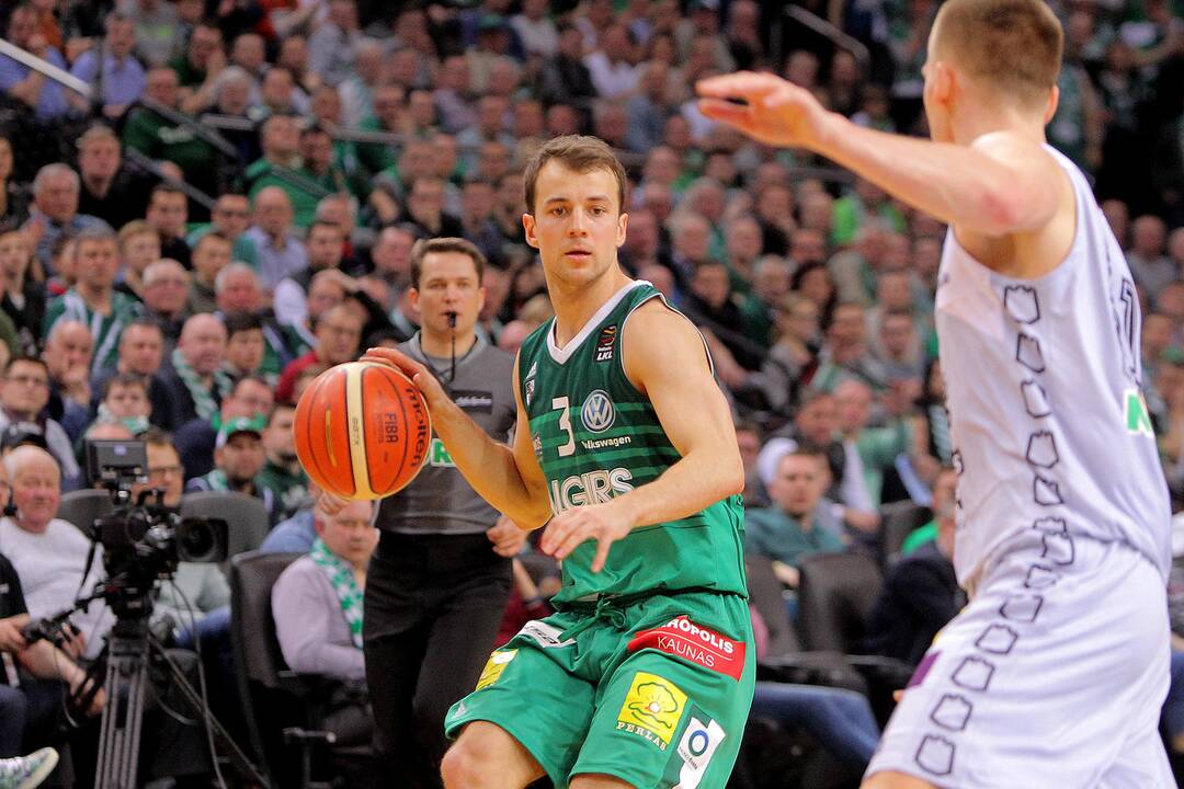 LKL: „Žalgiris“ – „Lietuvos rytas“ 77:66