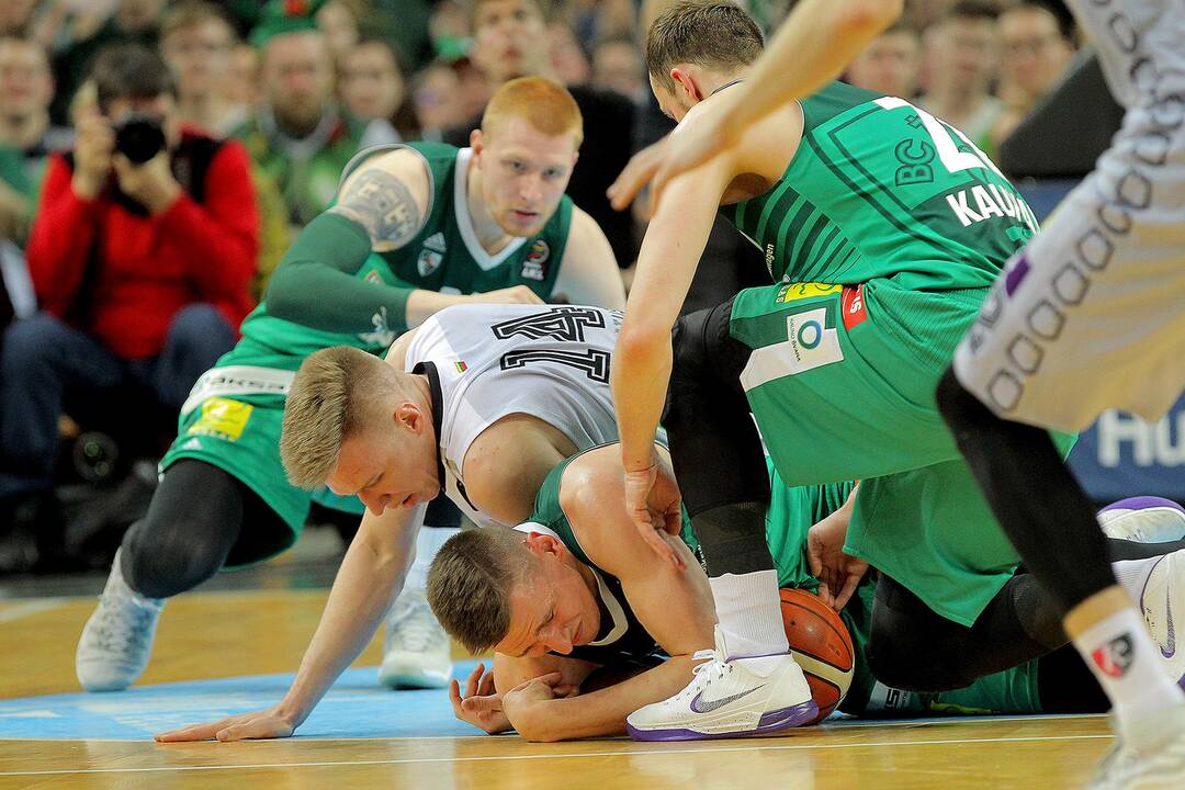 LKL: „Žalgiris“ – „Lietuvos rytas“ 77:66