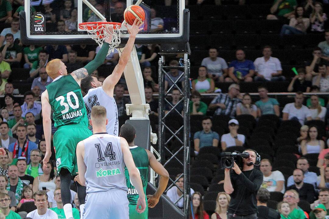LKL finalas: „Žalgiris“ – „Lietuvos rytas“ 90:80