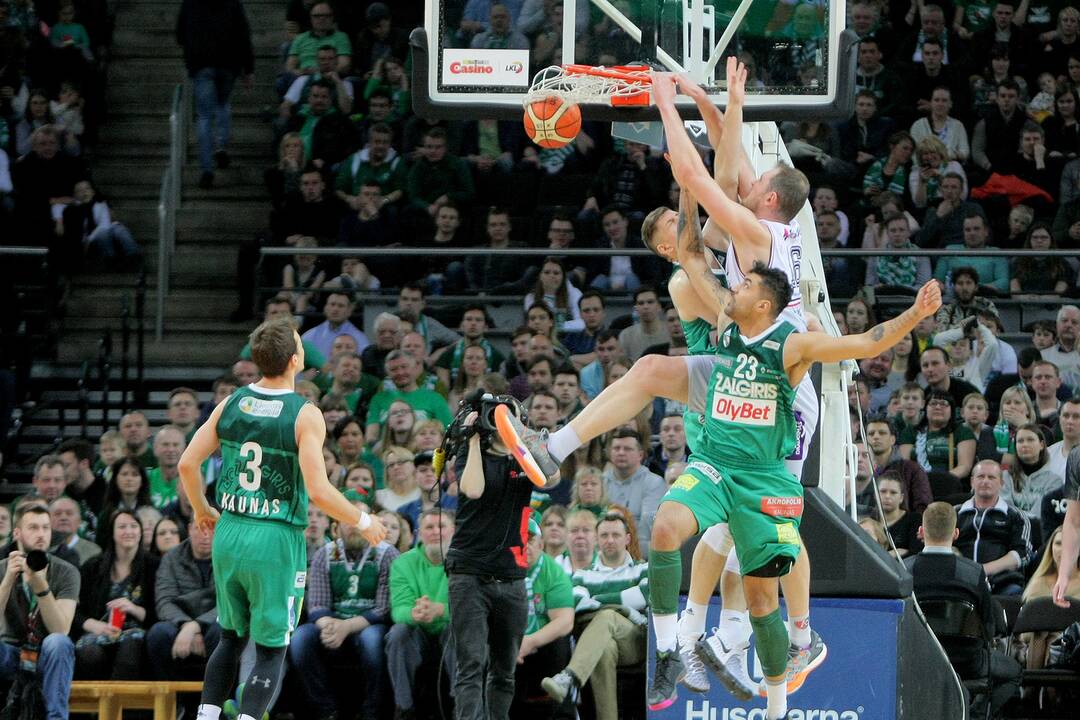 LKL: „Žalgiris“ – „Lietuvos rytas“ 90:60