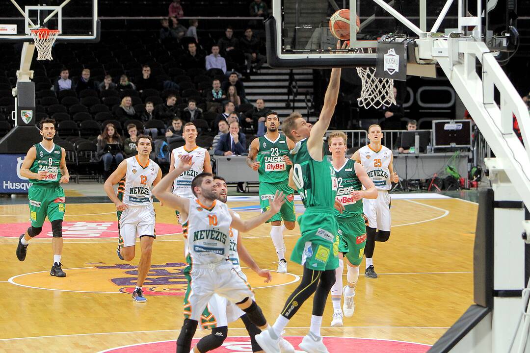 LKL: „Žalgiris“ – „Nevėžis“ 89:62
