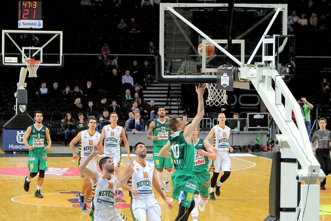LKL: „Žalgiris“ – „Nevėžis“ 89:62