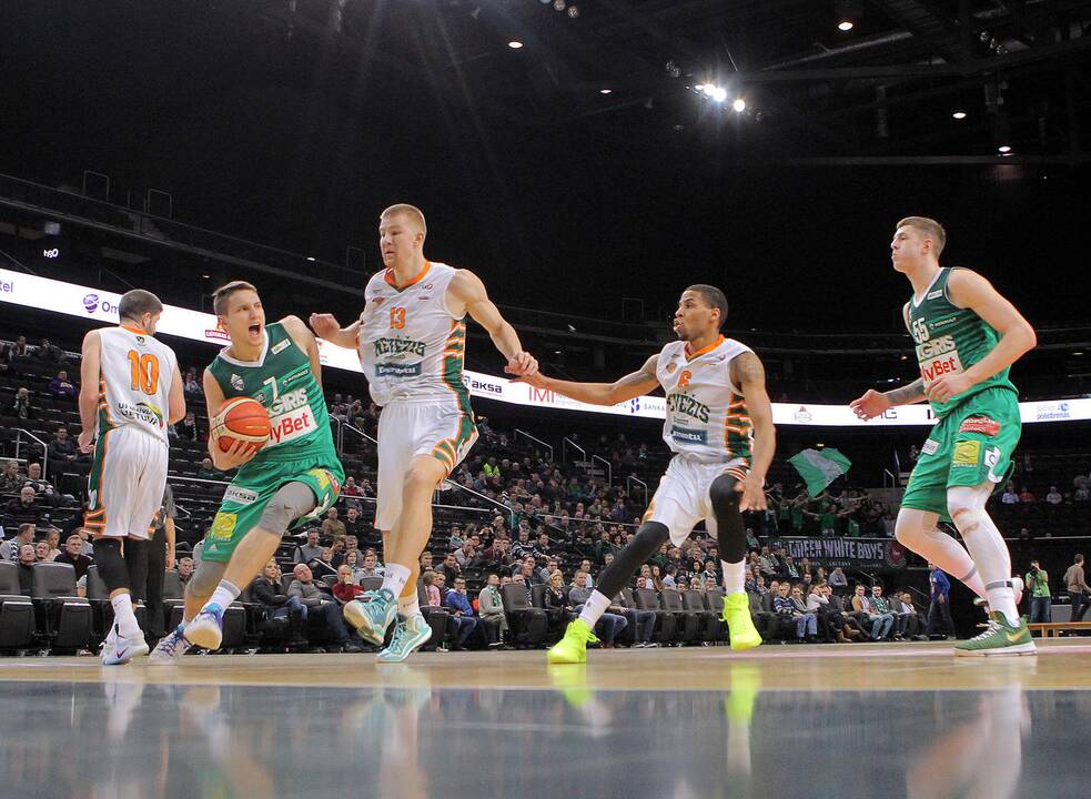 LKL: „Žalgiris“ – „Nevėžis“ 89:62