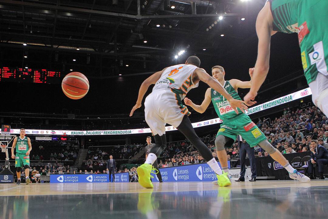 LKL: „Žalgiris“ – „Nevėžis“ 89:62