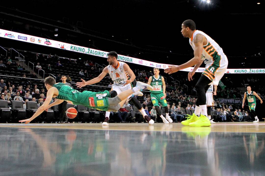 LKL: „Žalgiris“ – „Nevėžis“ 89:62