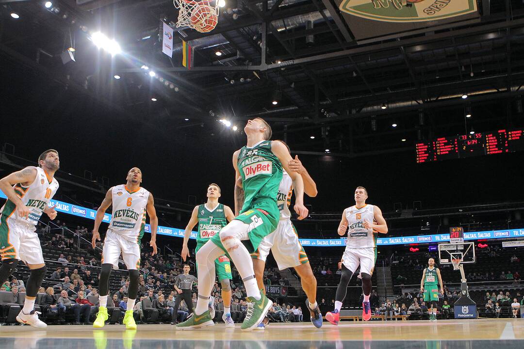 LKL: „Žalgiris“ – „Nevėžis“ 89:62