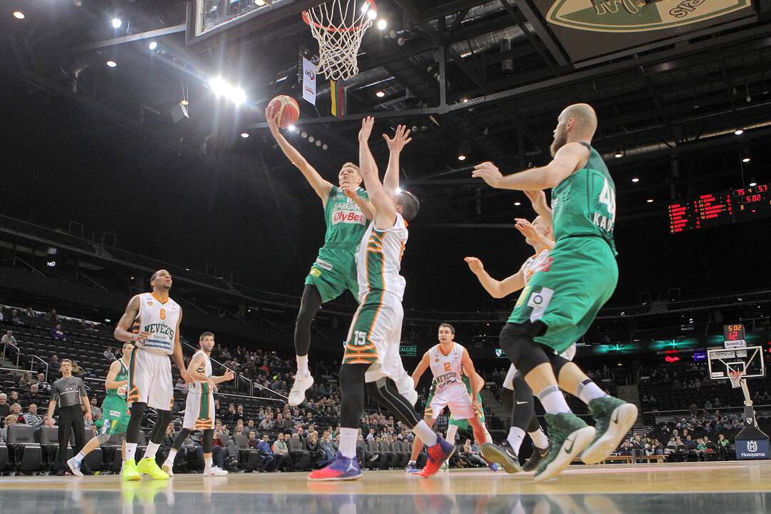 LKL: „Žalgiris“ – „Nevėžis“ 89:62