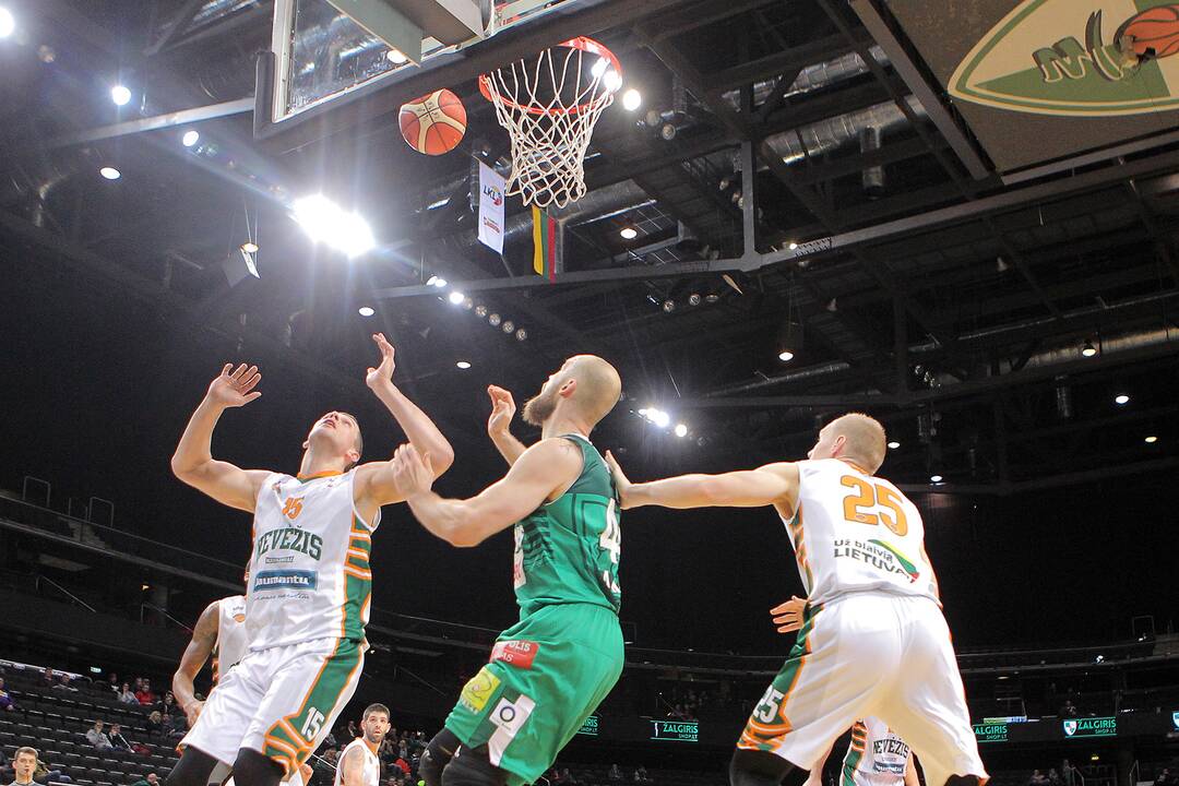 LKL: „Žalgiris“ – „Nevėžis“ 89:62