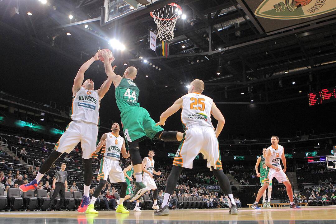 LKL: „Žalgiris“ – „Nevėžis“ 89:62