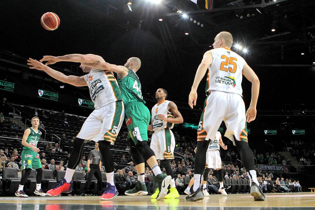 LKL: „Žalgiris“ – „Nevėžis“ 89:62