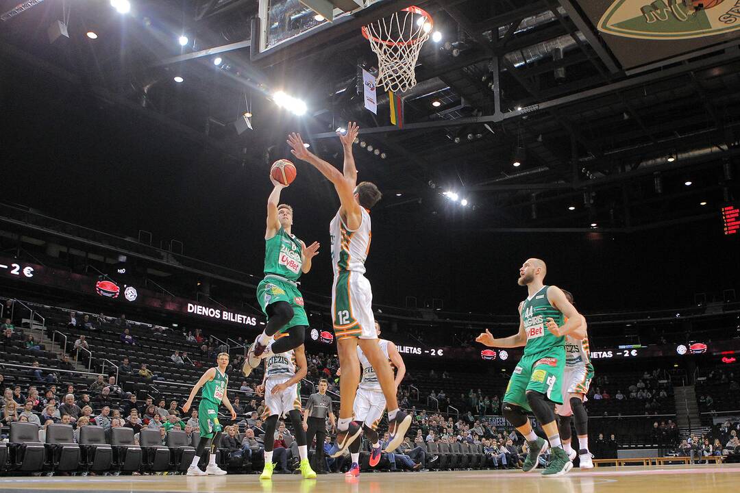 LKL: „Žalgiris“ – „Nevėžis“ 89:62