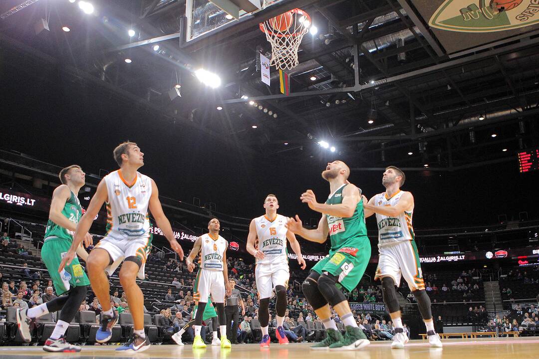 LKL: „Žalgiris“ – „Nevėžis“ 89:62
