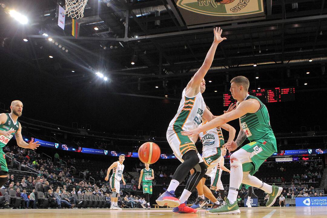 LKL: „Žalgiris“ – „Nevėžis“ 89:62