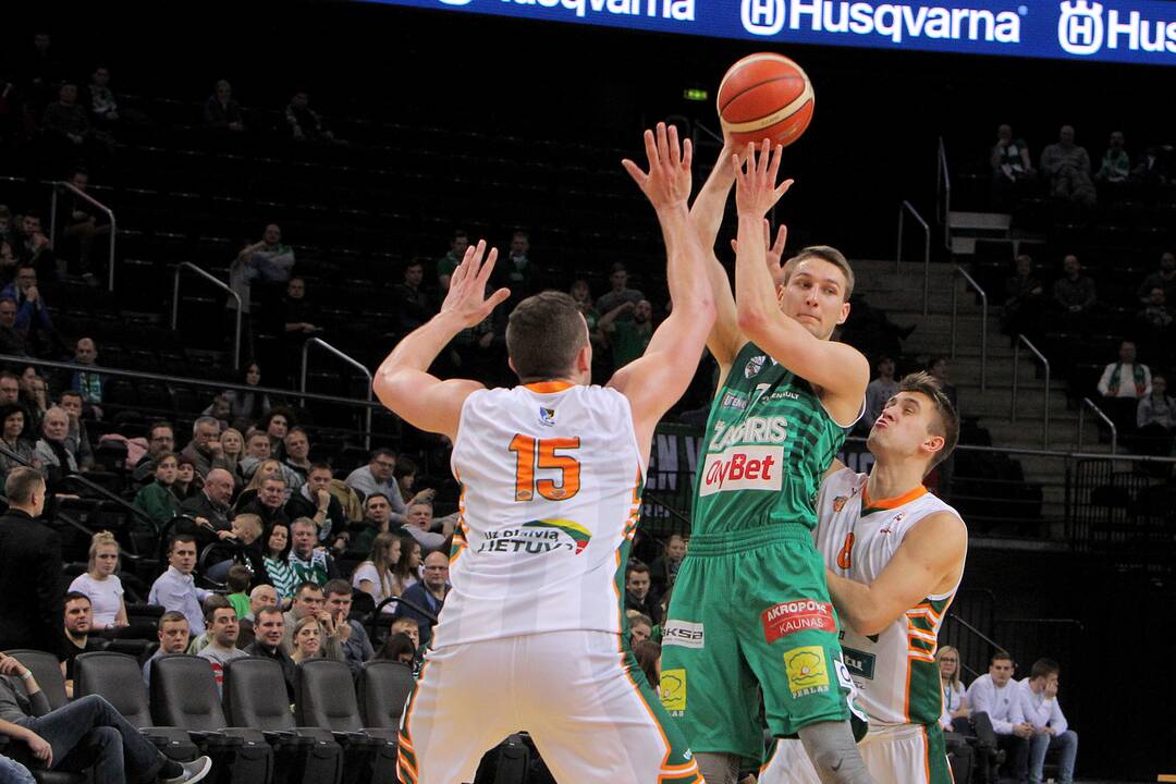 LKL: „Žalgiris“ – „Nevėžis“ 89:62