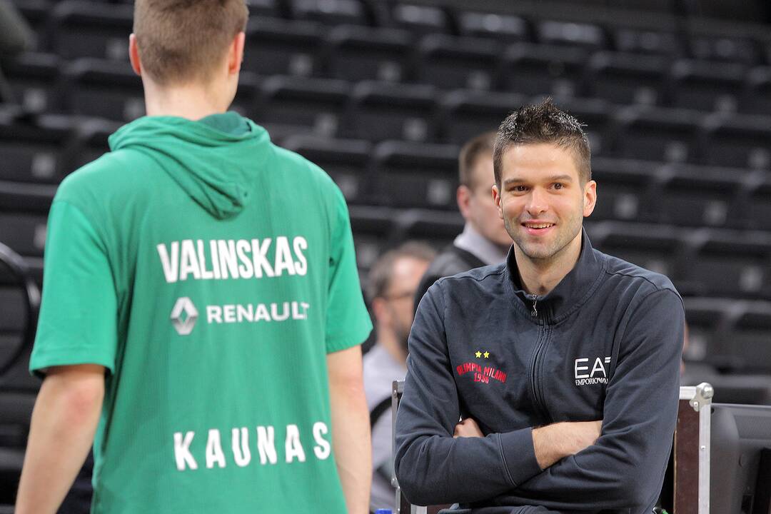 Eurolyga: „Žalgiris“ - „Emporio Armani“ 84:88