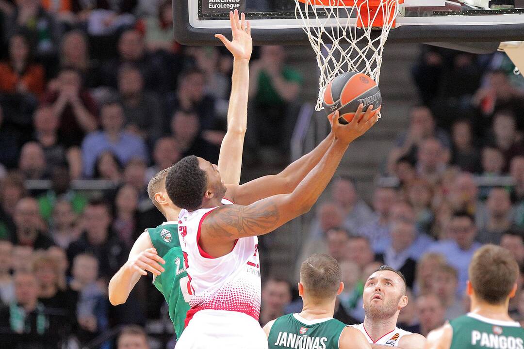 Eurolyga: „Žalgiris“ - „Emporio Armani“ 84:88