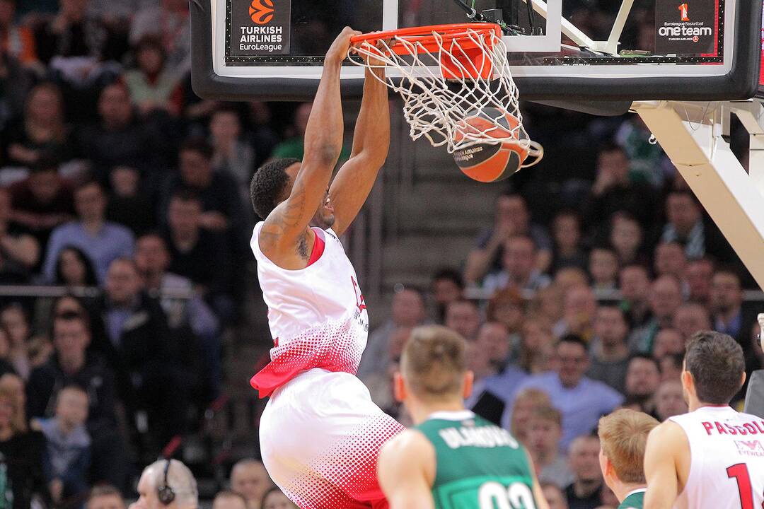 Eurolyga: „Žalgiris“ - „Emporio Armani“ 84:88