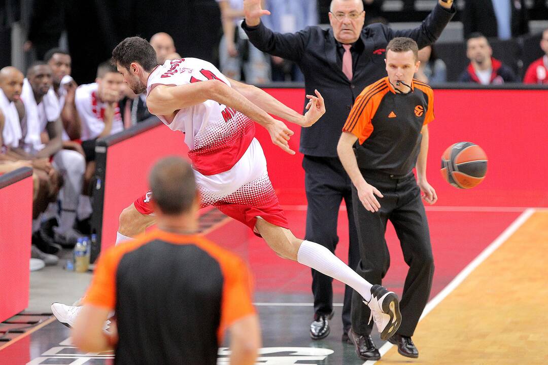 Eurolyga: „Žalgiris“ - „Emporio Armani“ 84:88
