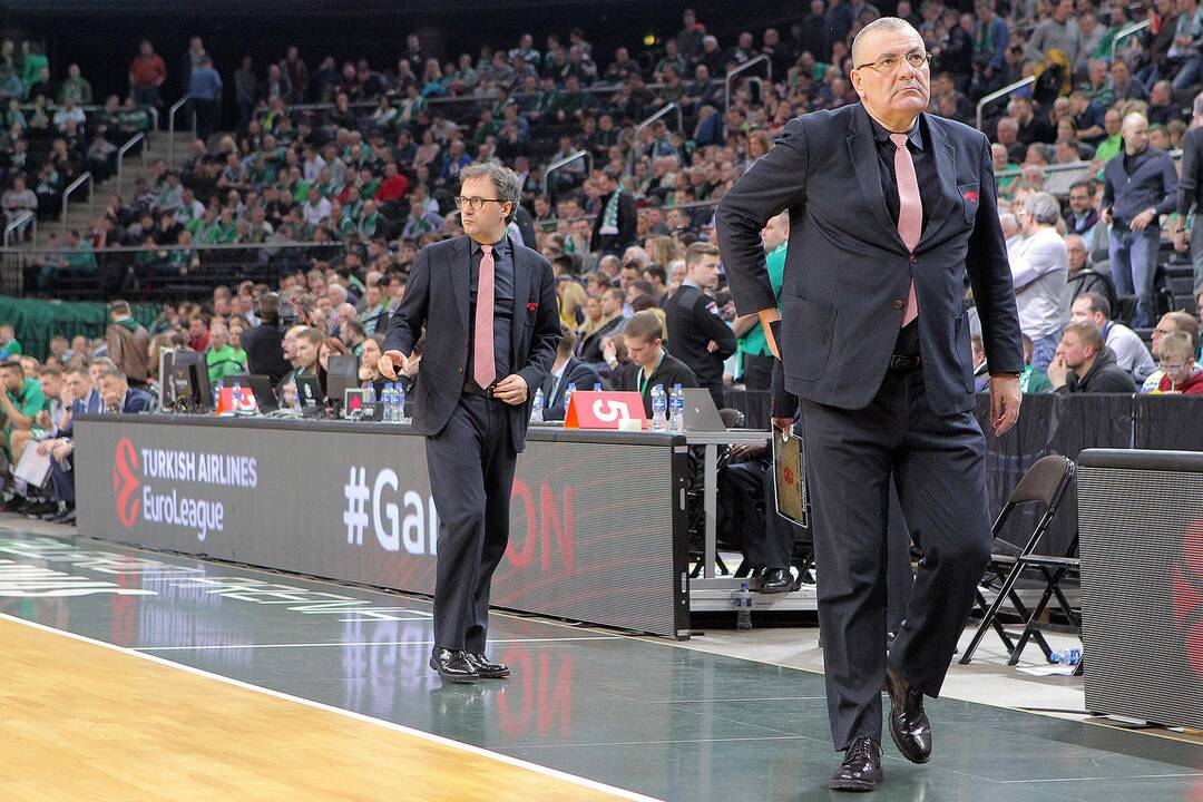 Eurolyga: „Žalgiris“ - „Emporio Armani“ 84:88