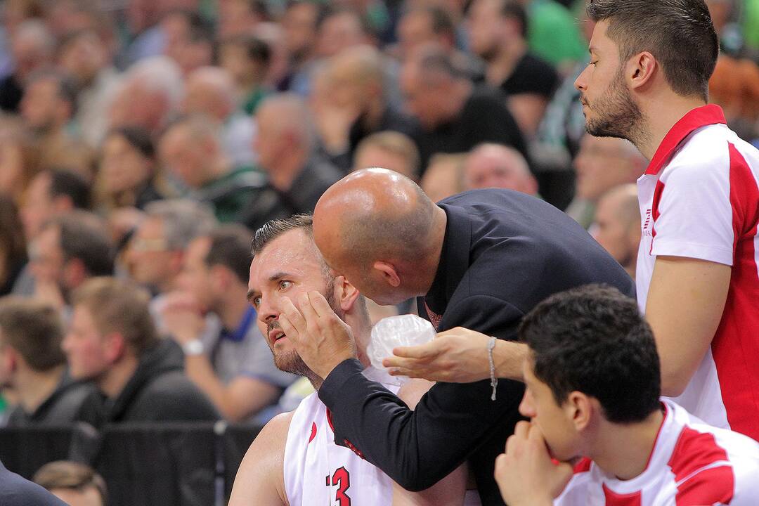 Eurolyga: „Žalgiris“ - „Emporio Armani“ 84:88