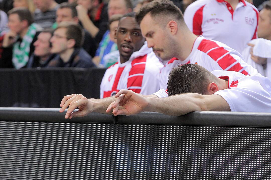 Eurolyga: „Žalgiris“ - „Emporio Armani“ 84:88