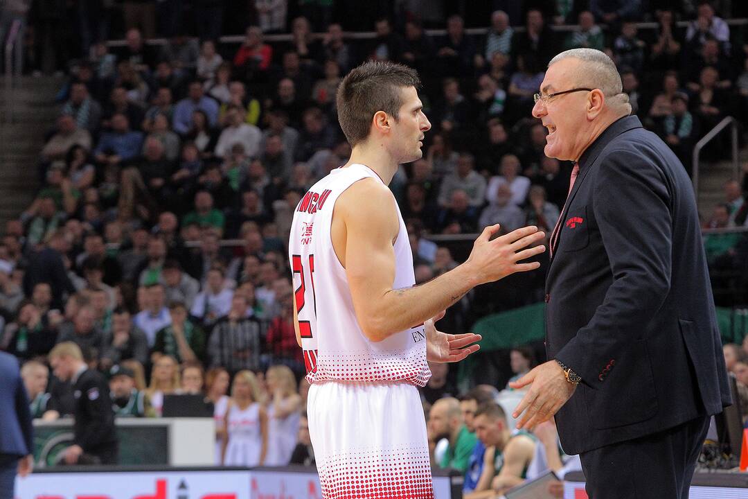Eurolyga: „Žalgiris“ - „Emporio Armani“ 84:88