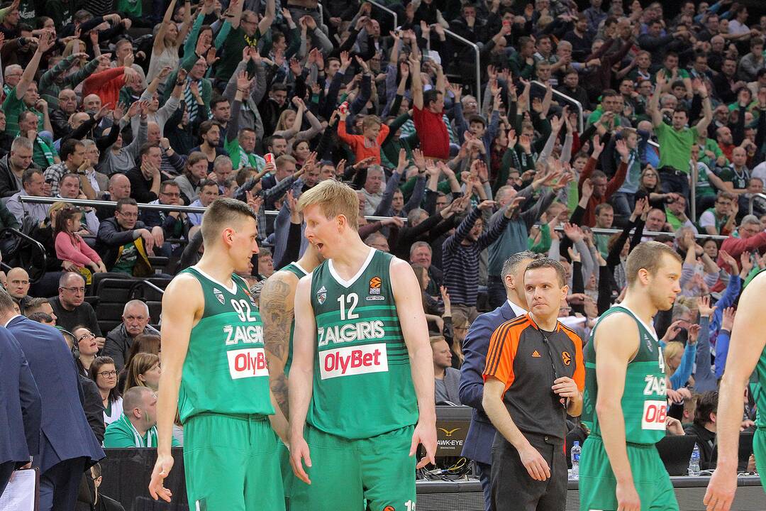 Eurolyga: „Žalgiris“ - „Emporio Armani“ 84:88