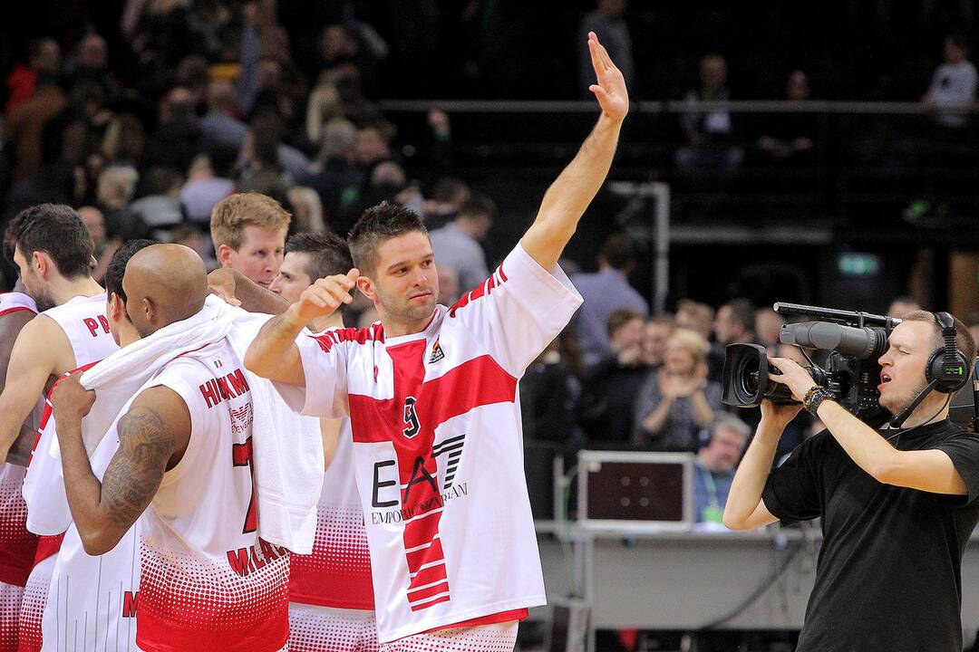 Eurolyga: „Žalgiris“ - „Emporio Armani“ 84:88