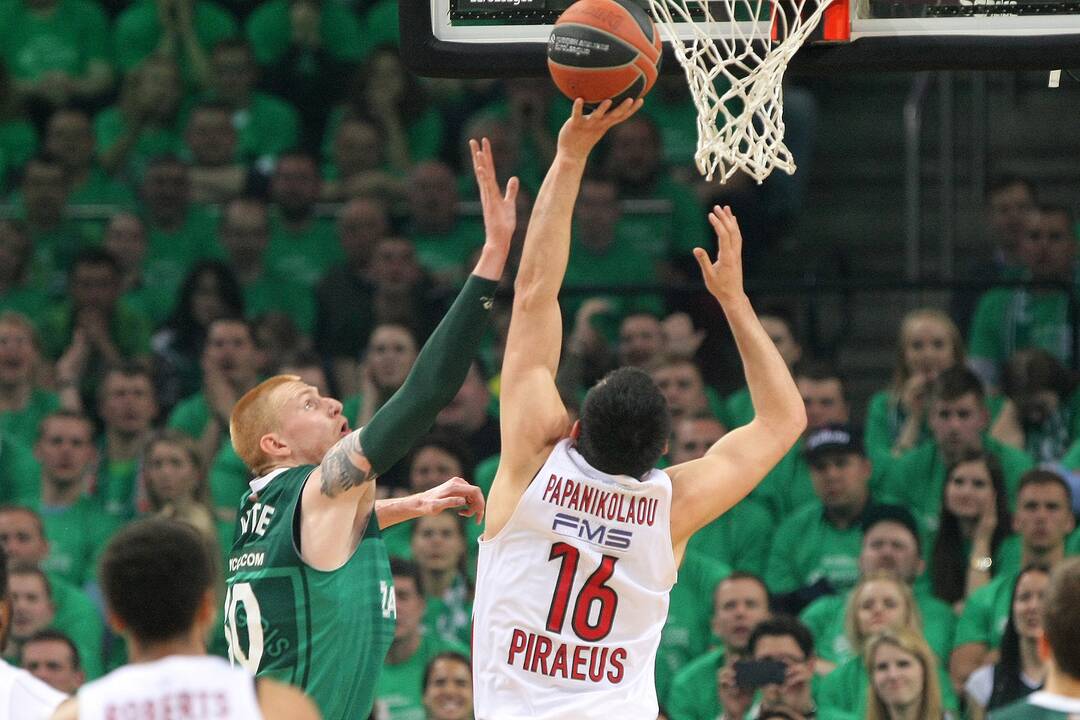 Eurolyga: „Žalgiris“ – „Olympiakos“ 80:60