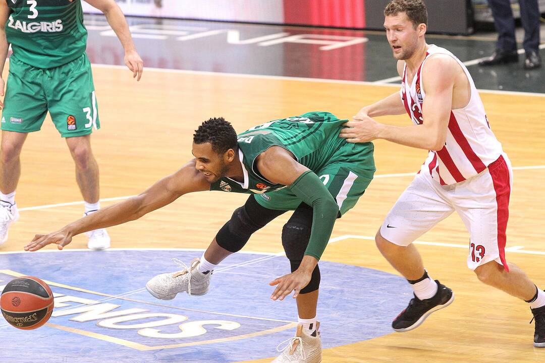 Eurolyga: „Žalgiris“ – „Olympiakos“ 74:68