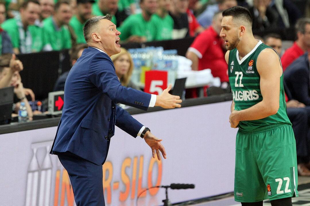 Eurolyga: „Žalgiris“ – „Olympiakos“ 80:60