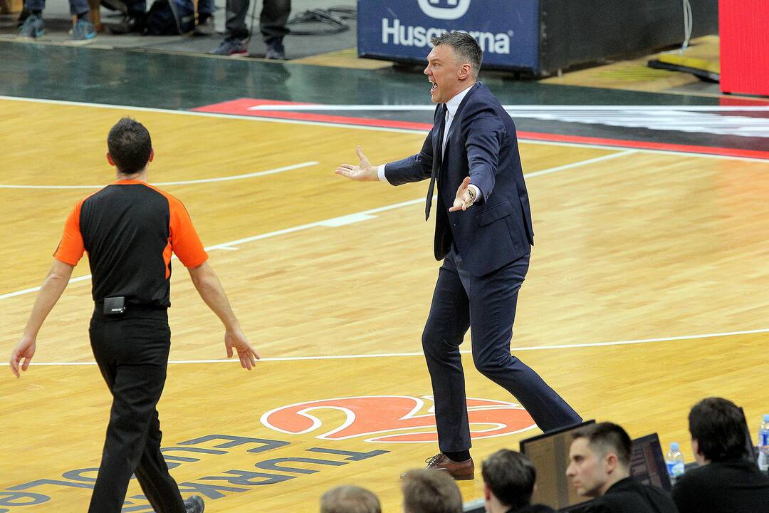 Eurolyga: „Žalgiris“ – „Panathinaikos“ 64:58