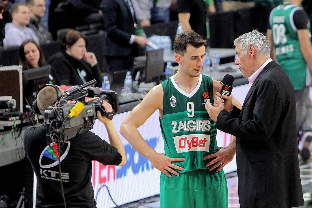 Eurolyga: „Žalgiris“ – „Panathinaikos“ 64:58