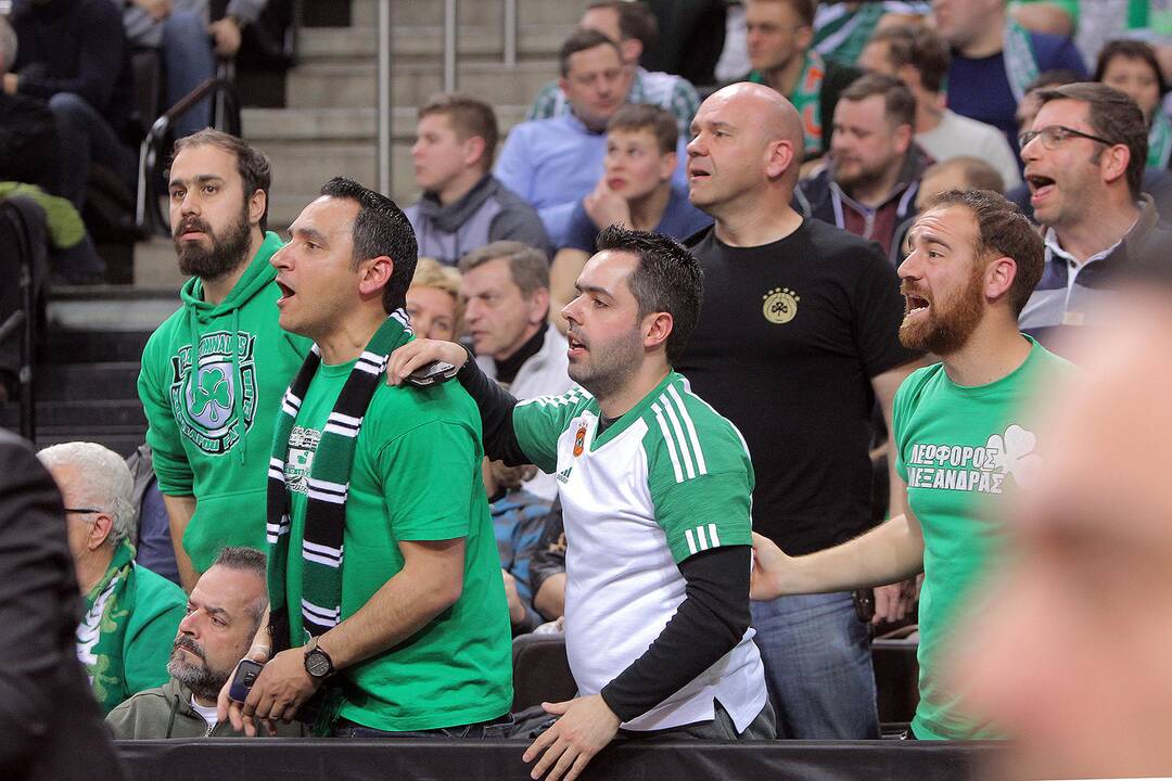 Eurolyga: „Žalgiris“ – „Panathinaikos“ 64:58