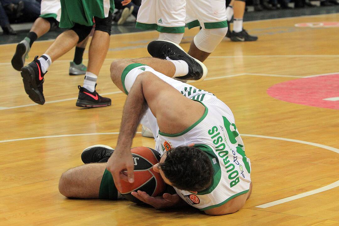 Eurolyga: „Žalgiris“ – „Panathinaikos“ 64:58
