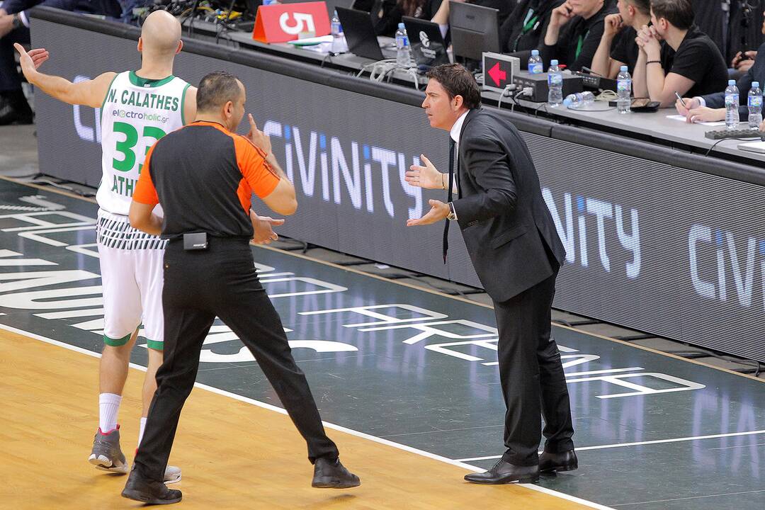 Eurolyga: „Žalgiris“ – „Panathinaikos“ 64:58