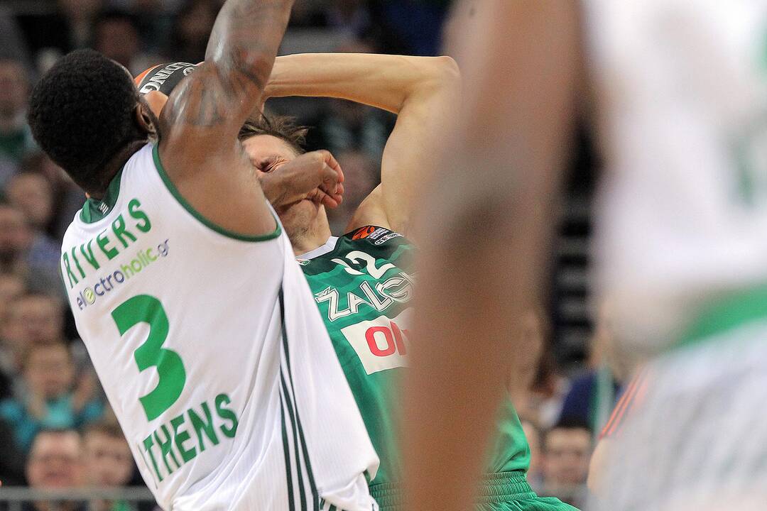 Eurolyga: „Žalgiris“ – „Panathinaikos“ 64:58