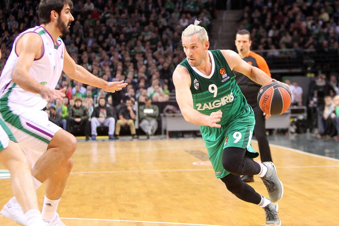 Eurolyga: „Žalgiris“ – „Unicaja“ 79:77