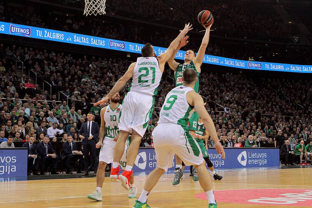 Eurolyga: „Žalgiris“ – „Uniks“ 80:88