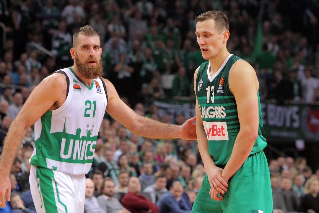 Eurolyga: „Žalgiris“ – „Uniks“ 80:88
